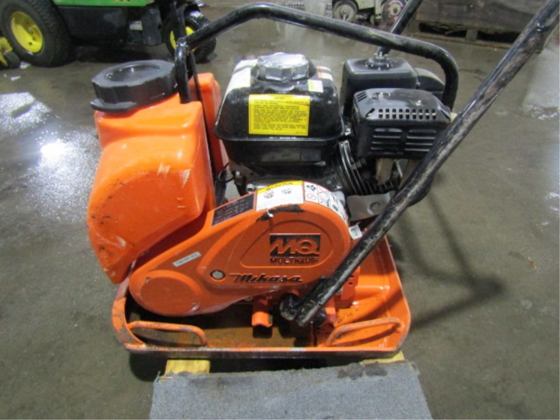 Multi-Quip Model MVC-82VHW Plate Compactor, Honda GX160 with Dolly Cart, Serial #C2784