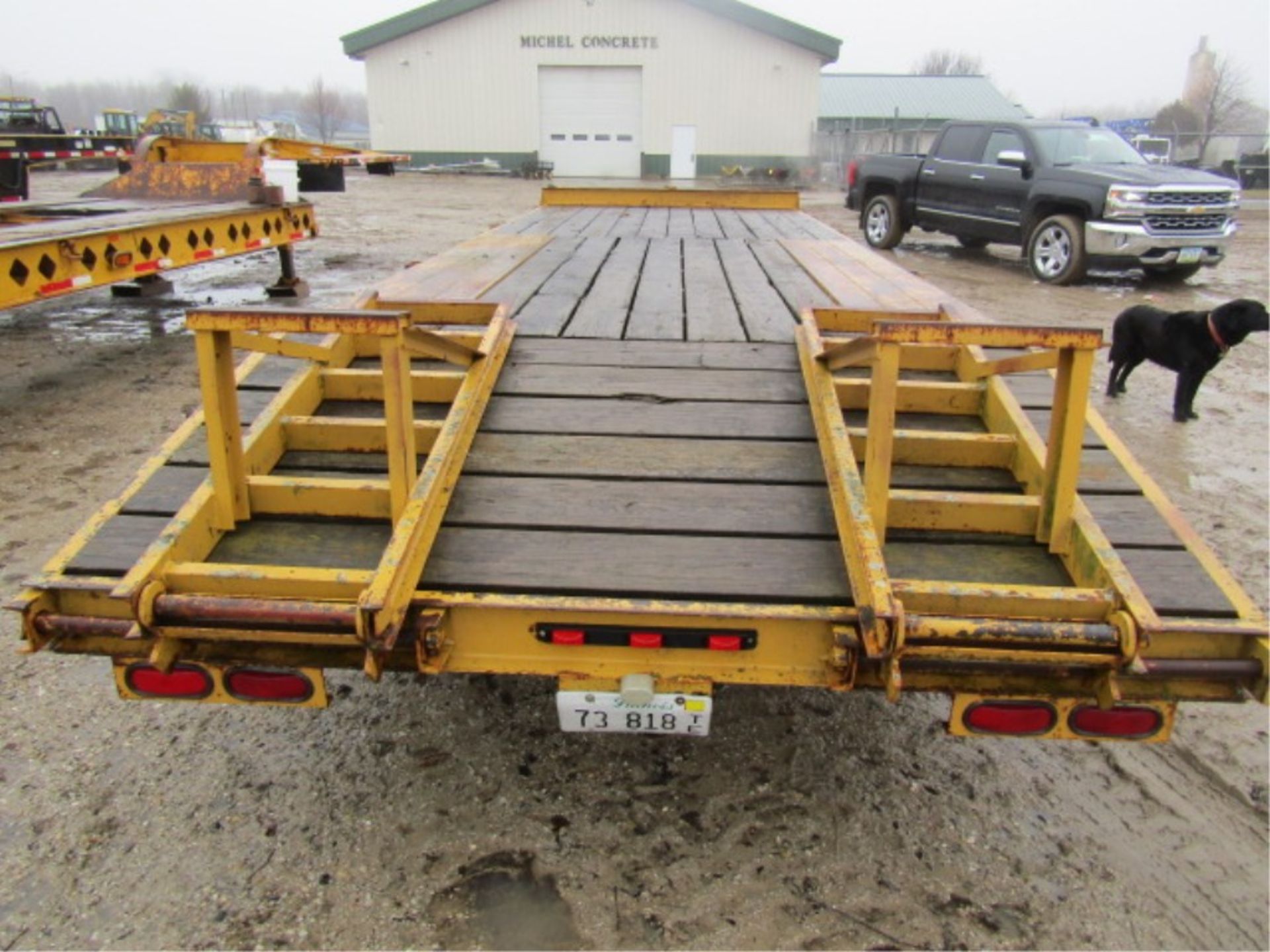 '01 Vactec Deck Over Trailer, Vin#VBT1101C002, 14,000# with ramps, additional $25.00 title fee - Image 4 of 11