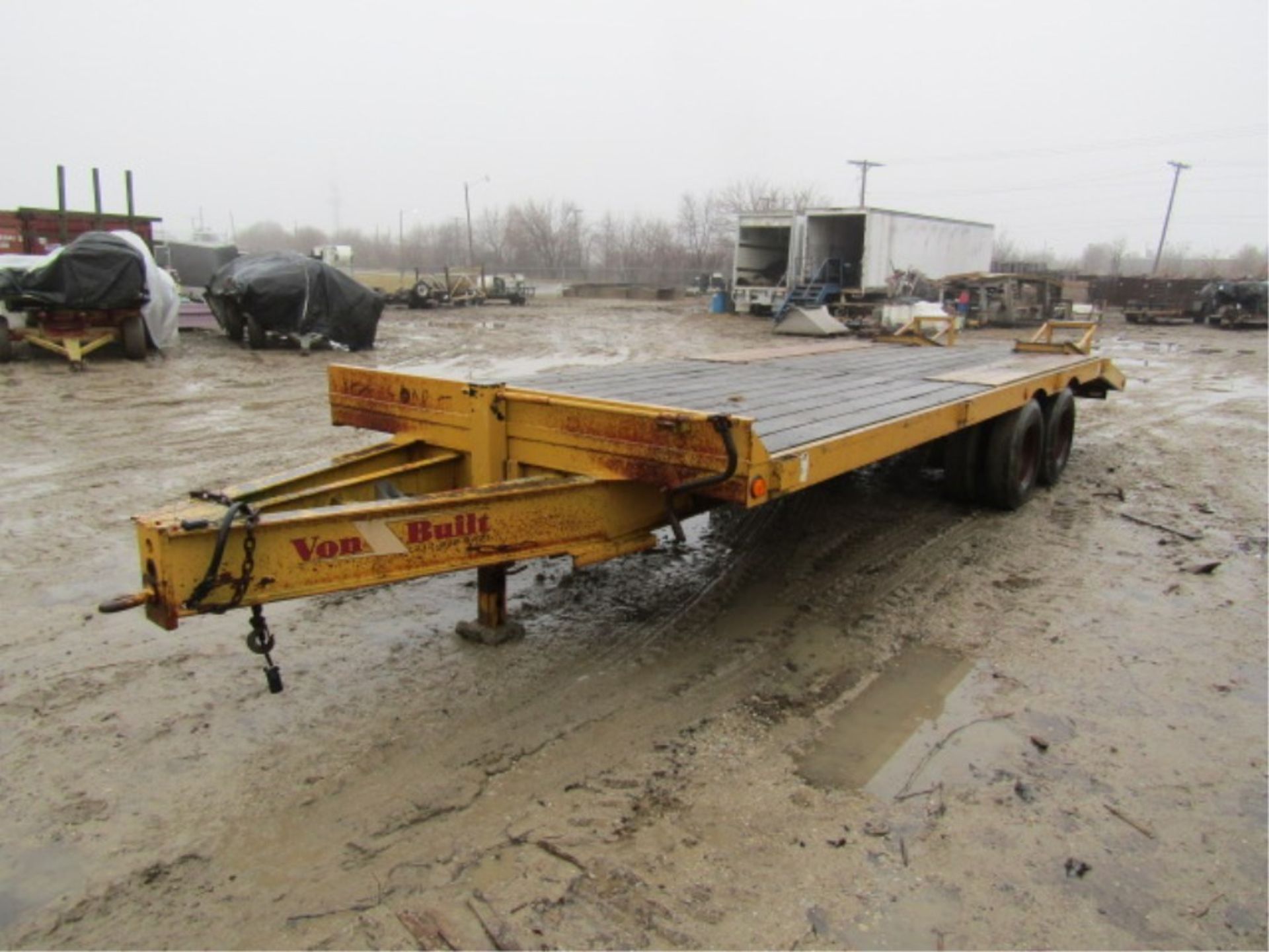'01 Vactec Deck Over Trailer, Vin#VBT1101C002, 14,000# with ramps, additional $25.00 title fee - Image 2 of 11