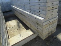 (8) 16" x 10' Wall-Ties/Precise Concrete Forms, Attached Hardware Smooth 6-12 Hole Pattern