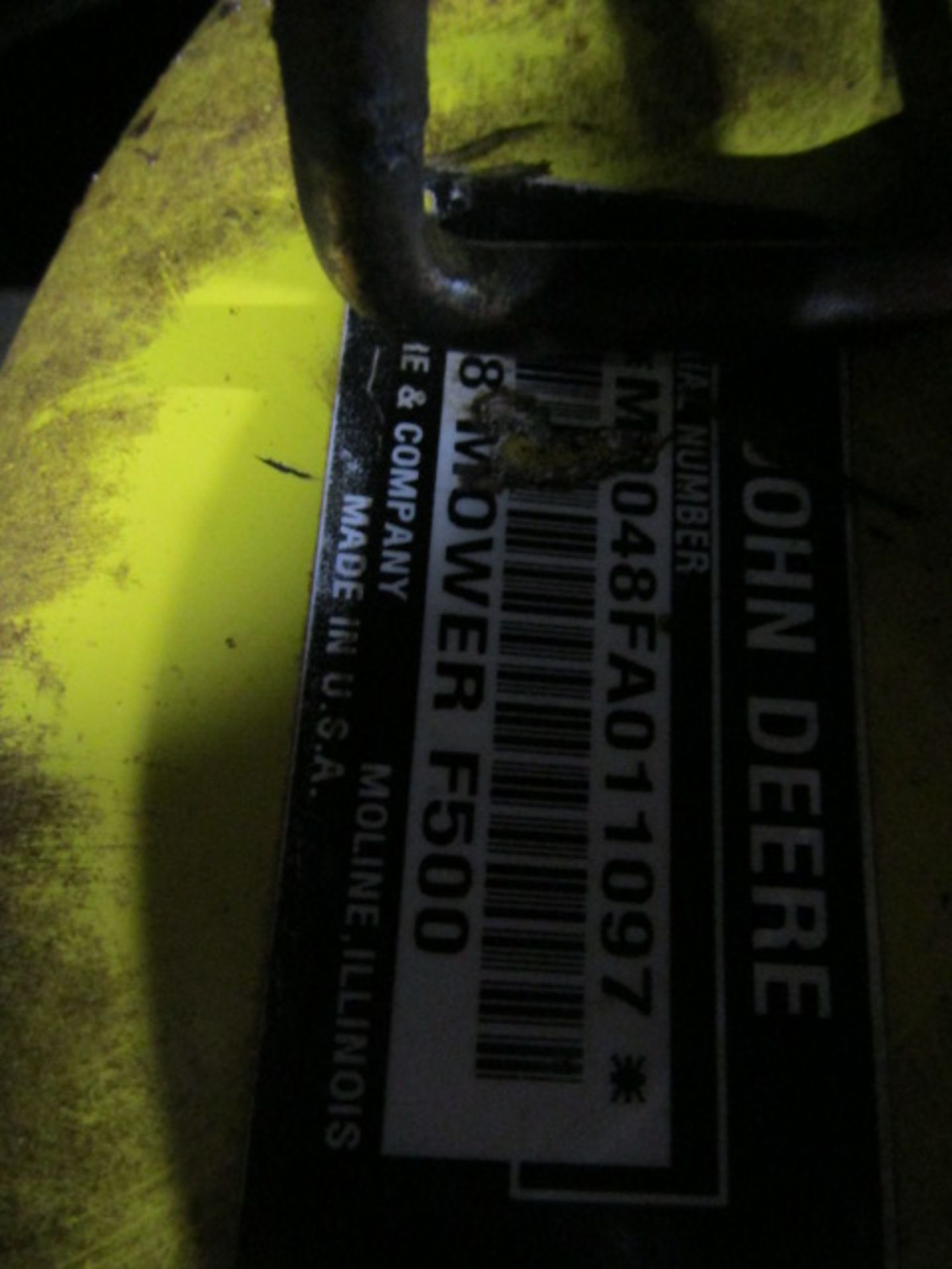 JD Mower F525, 561 hours, Serial #MOF525A151069 - Image 7 of 7