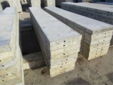 (10) 14" x 9' Wall-Ties Fillers Concrete Forms, Smooth 6-12 Hole Pattern