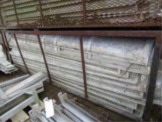 (48) 9' x 14" Aluminum Columns Wall-Ties, Concrete Forms