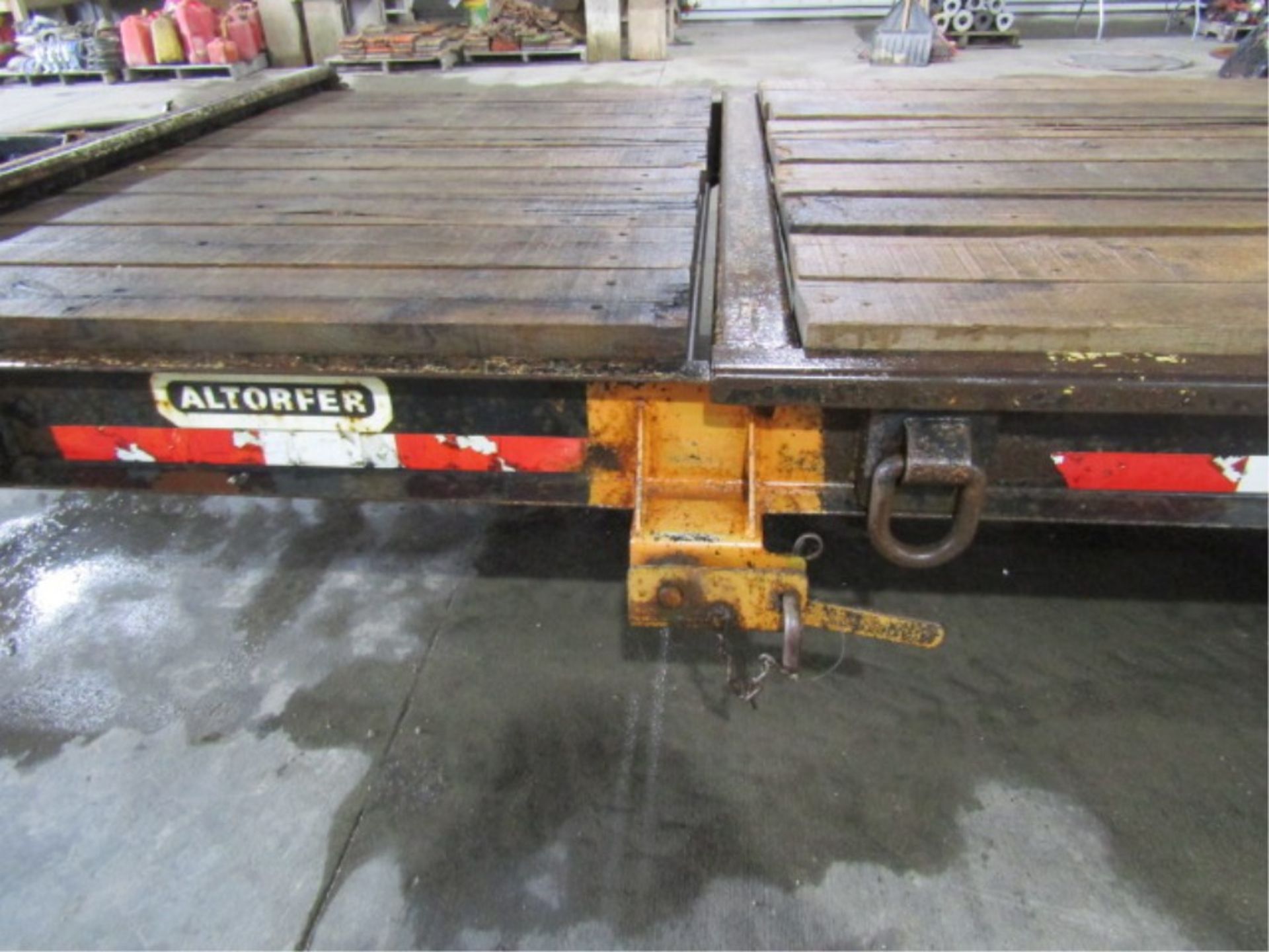 '03 Trail King Flatbed Tilt Trailer, Vin#1TKU020233M053747, Model #TKT12U-202, 16,300#, - Image 5 of 8