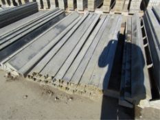 (20) 4" x 4" x 9' ISC Full Wall-Ties Concrete Form, Smooth 6-12 Hole Pattern