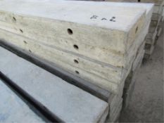 (7) 5" x 4' Western Concrete Forms, Smooth 6-12 Hole Pattern
