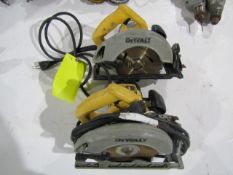 DeWalt Saws, (1) DW368, (1) DW369