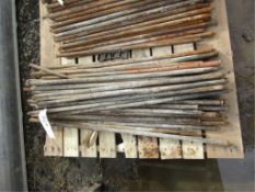 (50) Steel Nail Stakes