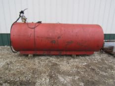 4' x 11' 2" Fuel Tank w/ Tuthili Transfer System, Style 1200C Explosion Proof Pump, 1300 Gallons