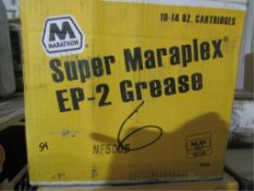 Cases Super Maraplex EP2 Grease, (10) 14 oz. Cartridges