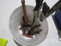 Bucket Assorted Tools