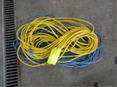 (2) 110 Extension Cord - Yellow & Blue