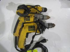 DeWalt Drills, (1) D21008, (2) DW235G