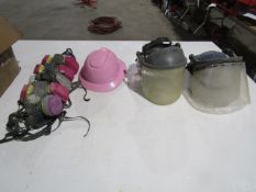 Container Safety Equipment, Shields/Mask/Hard Hat