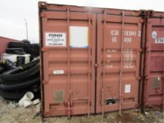 40' Shipping Container (without contents)