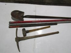 Pick Axe, Shovel, Maul & Handles