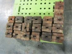 182 Tie Plates for B.E.P. Forms, Located in Mt. Pleasant, IA