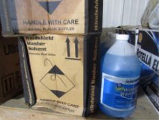 Windshield Washer Solvent, (2) cases (6) 1 Gallon Jugs