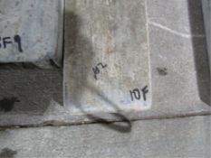 (6) Assorted Aluminum Concrete Screeds, (1) 10'; (2) 8'; (1) 5'; (1) 4'; (1) 3' Aluminium Concrete