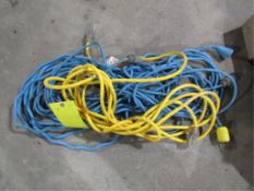 (3) 110 Extension Cords - Yellow