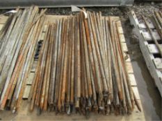 (150) Steel Nail Stakes