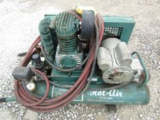 Rol-Air Air Compressor, Model # 5715K17, Serial # 9607129, 115/230 Volt, 1.5 hp, Located in