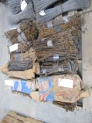 Pallet of Assorted S Base Ties, Located in Hopkinton, IA
