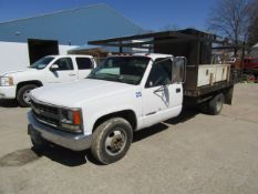 1999 Chevy GMC 400 3500 Flat Bed Truck, Vin# 1GBJC34RXXF035114, Automatic, 188,616 miles, Form