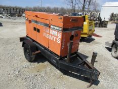 Multiquip Diesel Powered Generator on Trailer, Model # DCA 25SSIU, Serial # 103897, 6329 Hours,