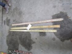 Tape Measure Sticks, Located in Hopkinton, IA