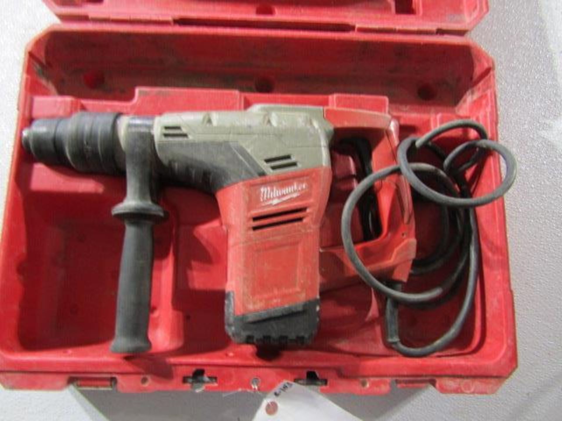 Milwaukee Spline Rotary Hammer Drill, Serial # C83AD14080101, 120 Volt, Located in Hopkinton, IA