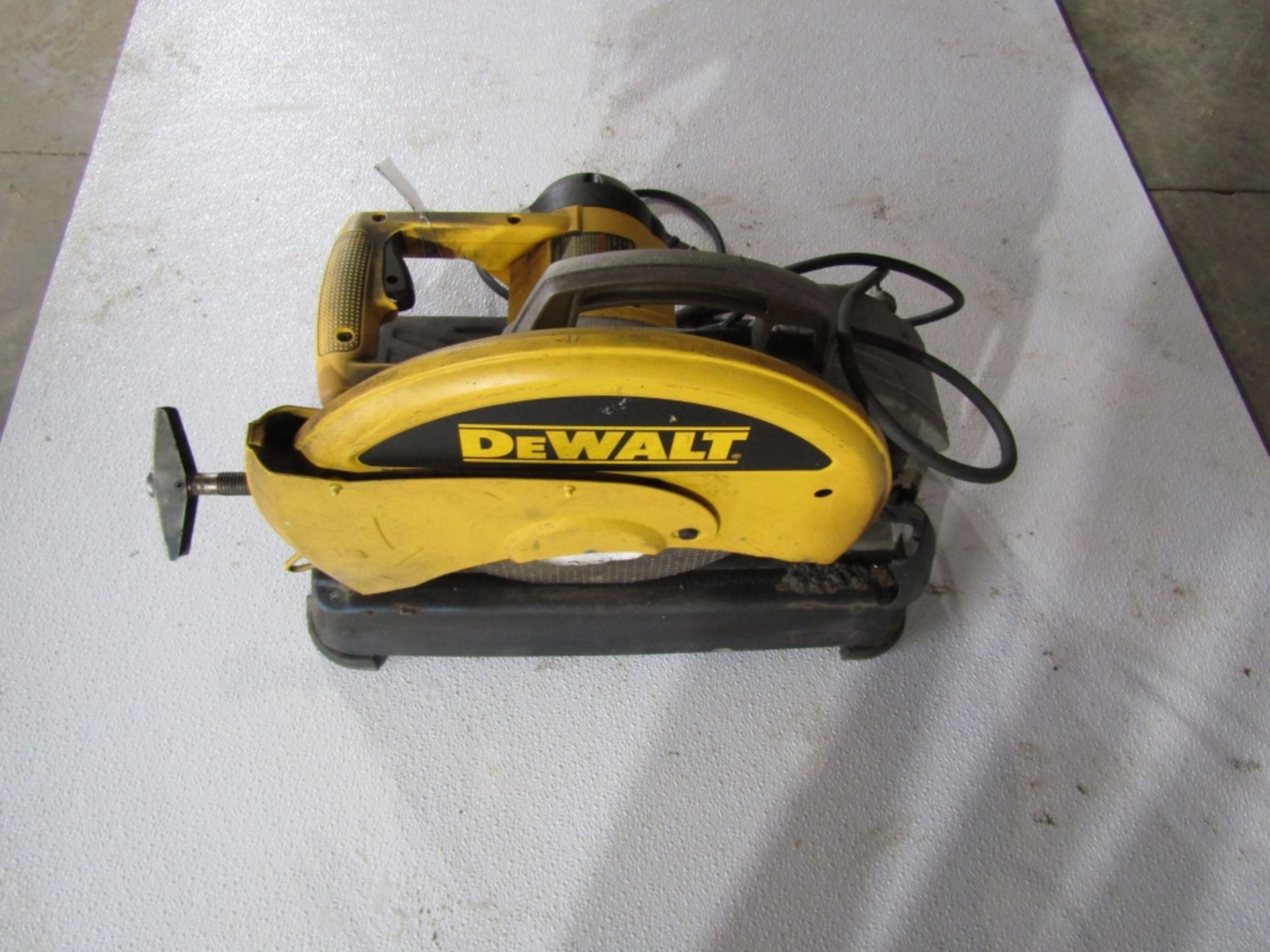 DeWalt Chop Saw, Model # DW371, Serial # 729085, Located in Hopkinton, IA - Image 2 of 3