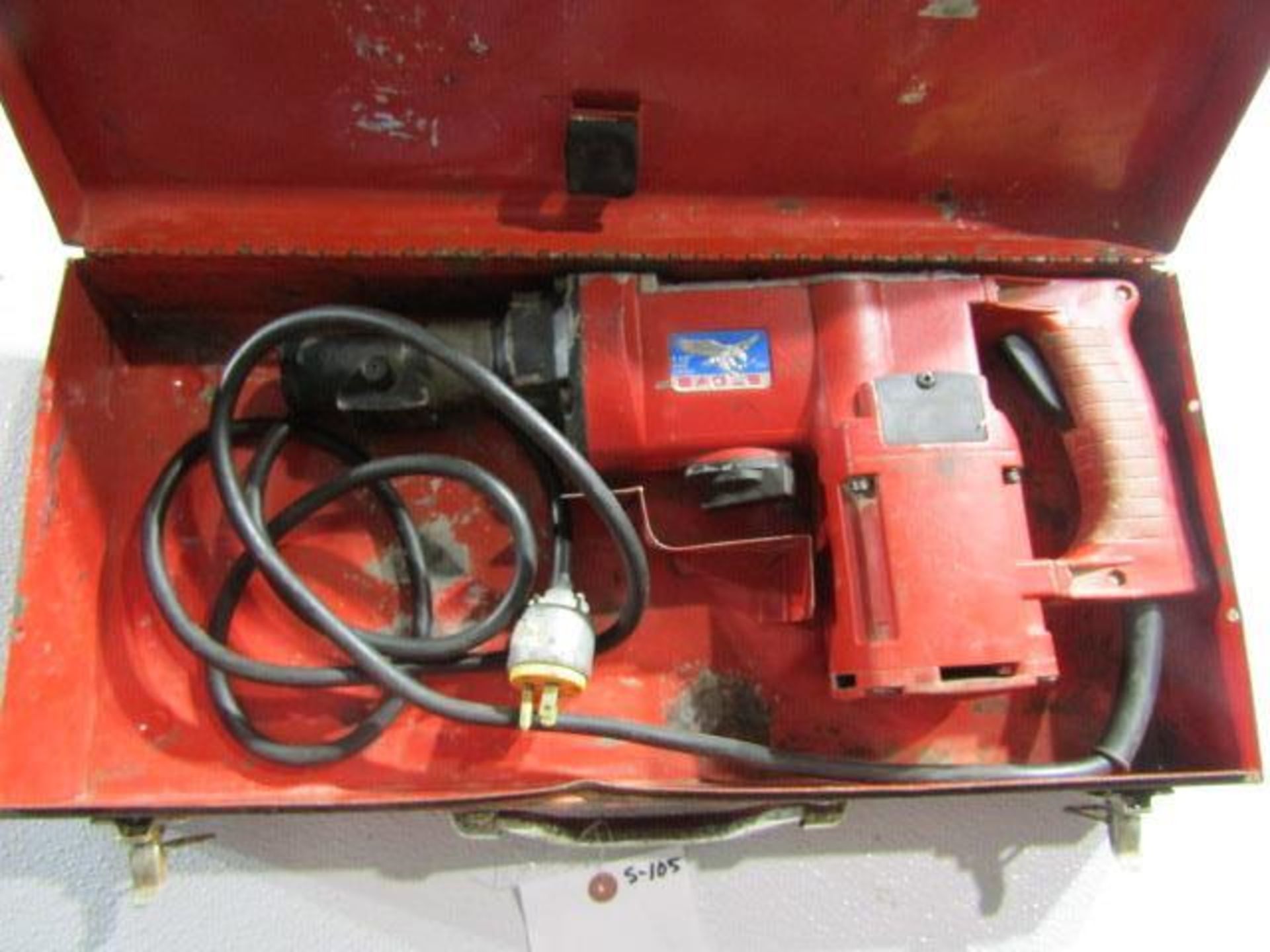 Eagle 1 1/2" Speed Control Hammer Drill, 120 Volt, Located in Hopkinton, IA