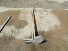 (2) Concrete Rack & (1) Chute Shovel, Located in Wildwood, MO