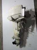 Johnson Sea Horse 25 Hp Outboard Motor, with Tiller Handle, Located in Hopkinton, IA