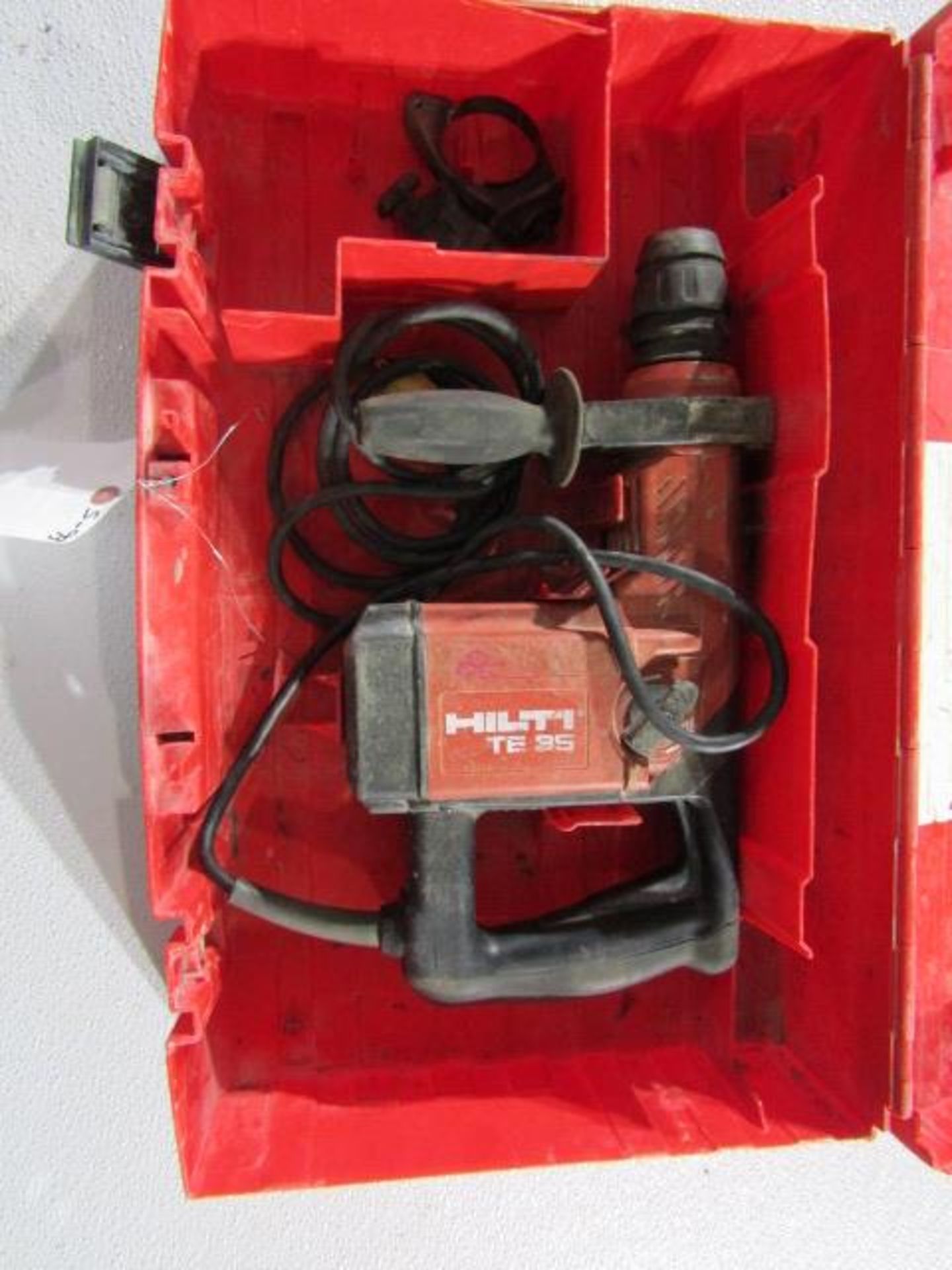 Hilti TE-35 Hammer Drill, Max Concrete 1 1/4", 120 Volt, Located in Hopkinton, IA