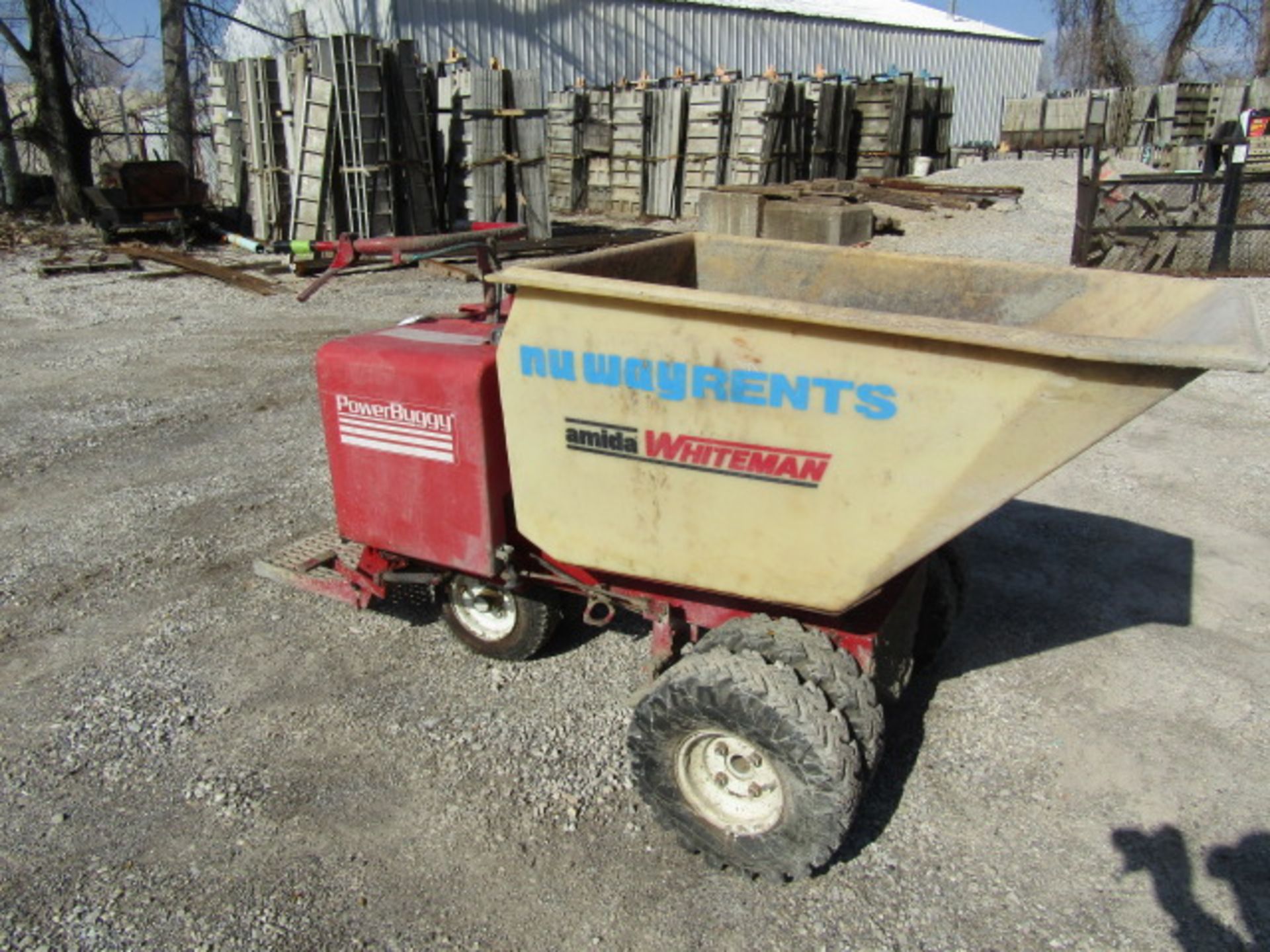 Whiteman Power Concrete Buggy, Model # OWAPB16R, Serial # 9606-36070, Located in Wildwood, MO