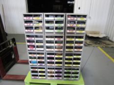 (12) Hardware Bins, Located in Mt. Pleasant, IA