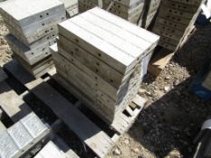 (6) 24"; (2) 20"; (2) 18"x3' Wall-Tie Aluminum Concrete Forms Vertibrick 6-12 Hole Pattern