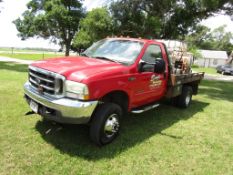 2002 Ford F350 Super Duty Foam Truck VIN #1FDWF37F02EC85370, 132585 miles, Power Stroke Diesel V8