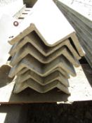 (8) Wsx4' Wall-Tie Aluminum Concrete Forms Smooth 6-12 Hole Pattern