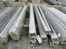 (6) 4"x4"x8' ISC Symons/Wall-Tie Aluminum Nominal Concrete Forms Smooth