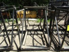 4' V & H Concrete Forms Basket with Bells