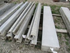 (10) 4"x4"x8' ISC Symons/Wall-Tie Aluminum Nominal Concrete Forms Vertibrick