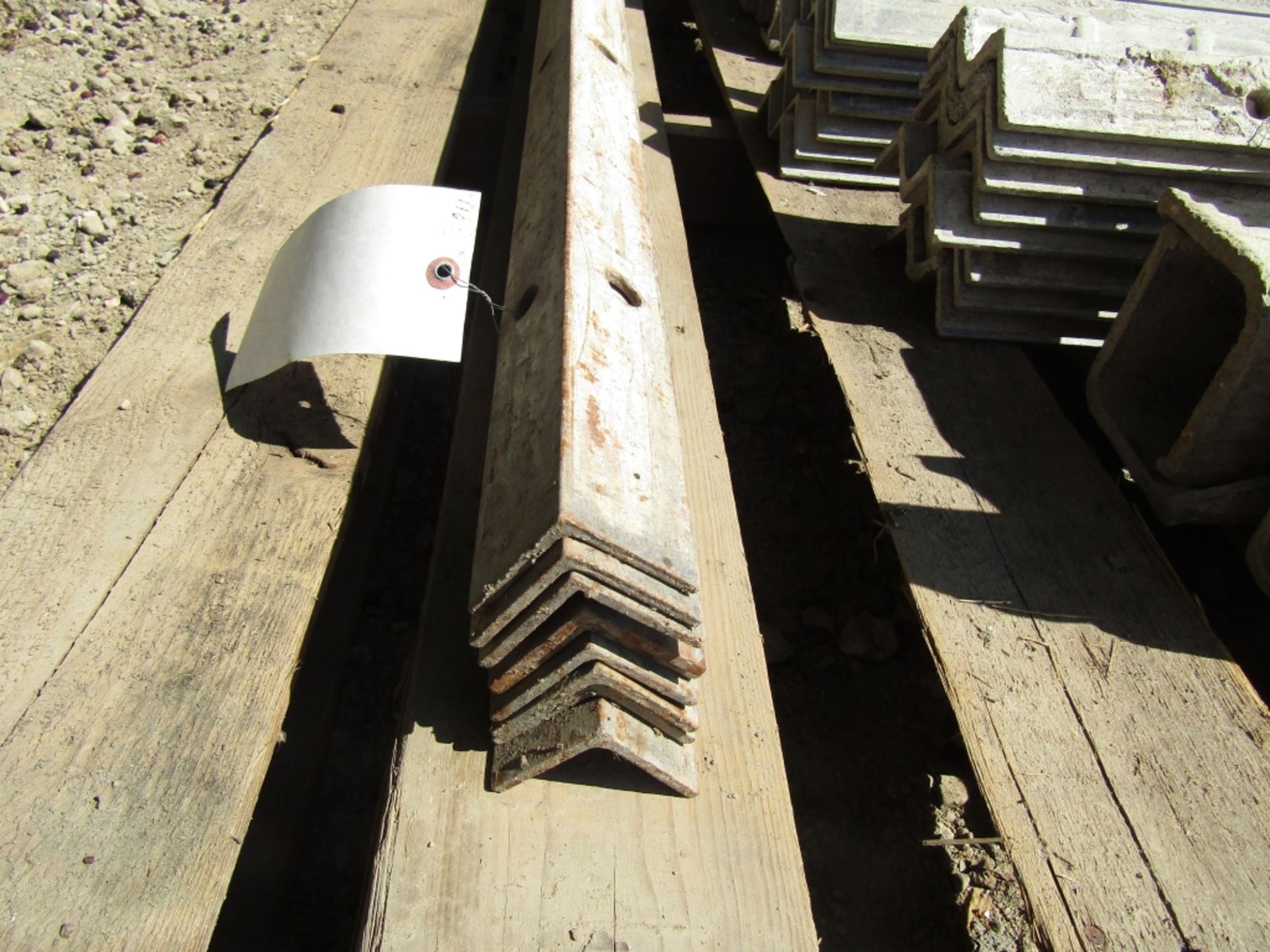 (10) 4' Steel Angles Concrete Forms