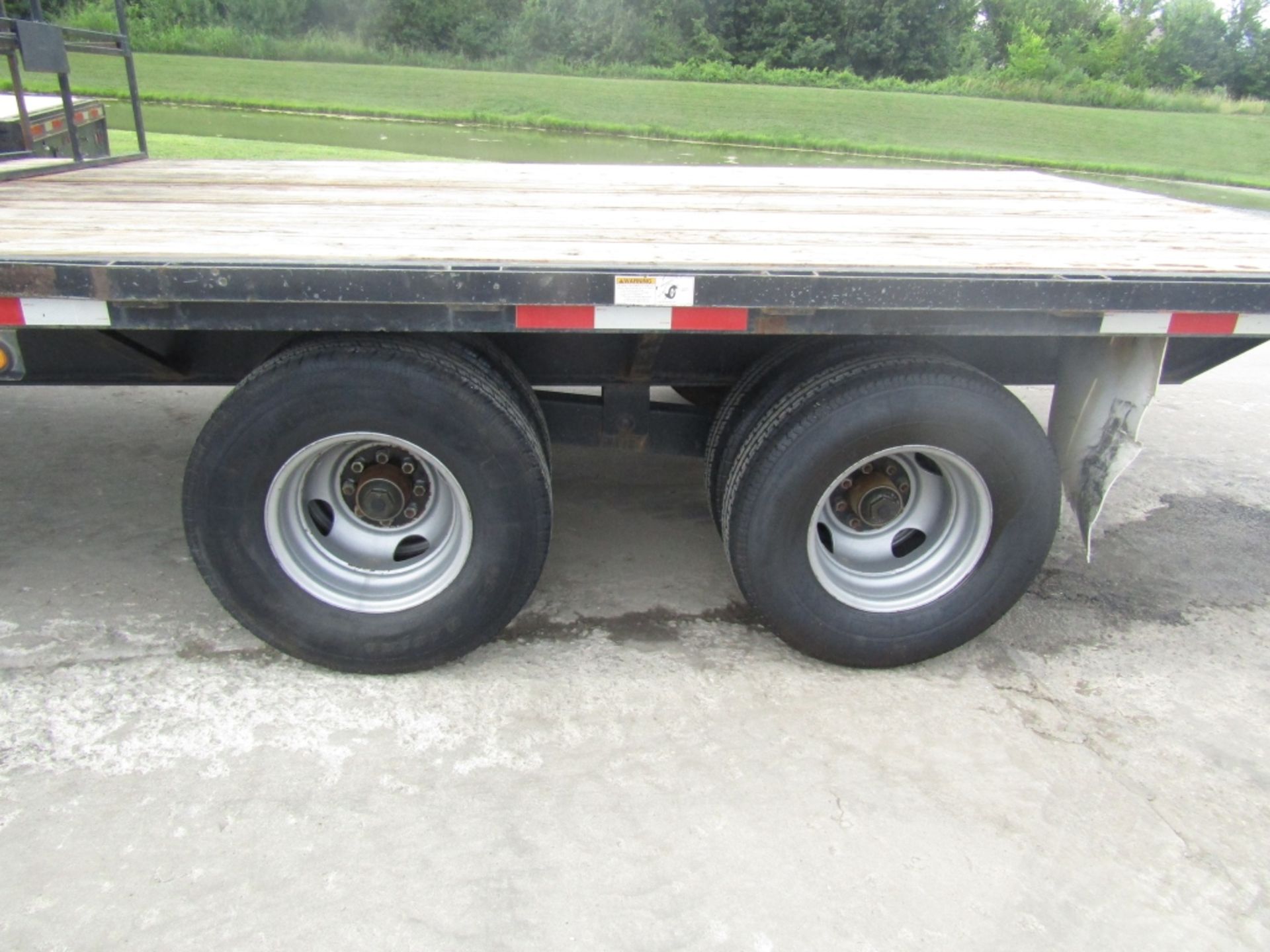 2005 Trailer Man Gooseneck Form Trailer, VIN# 5L3EY20235L001321, Wood Deck, Dual Axle, 20000# - Image 3 of 7