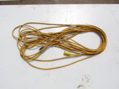 Yellow Extension Cord with yellow & black ends