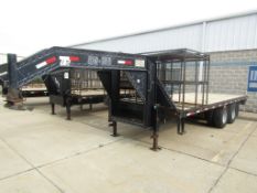 2004 Load Trail Tandem Heavy Duty Gooseneck Deckover Trailer, VIN# 4ZEGF202641173138, 8'x20', 20000#