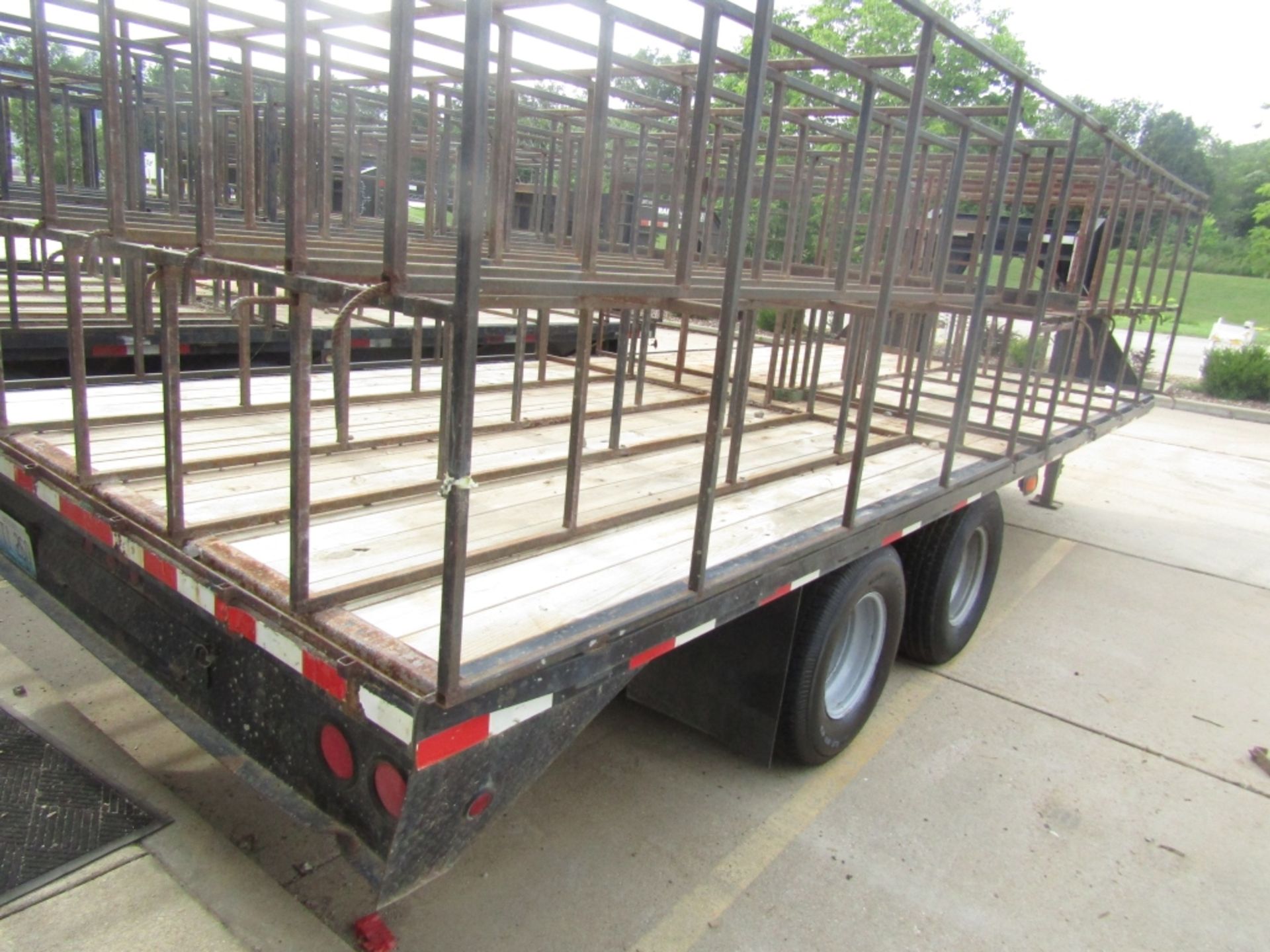 2003 Load Trail Gooseneck Form Trailer, VIN # 4ZEGF302X31159408, Wood Deck, Dual Axle - Image 5 of 7