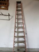 12' Werner Step Ladder (Damaged)